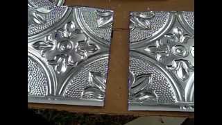 Secrets of Tin Ceiling Tile Installation [upl. by Inava]