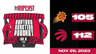 Scottie sparks HUGE win over Suns  LIVE Raptors Reaction Podcast w Samson [upl. by Nala]