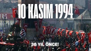 10 Kasım 1994  Taksim Meydanı atatürk [upl. by Jammin]