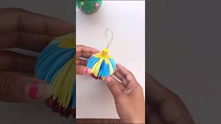 Diy Christmas Ornaments✨️ diy craftideas craft diycraft [upl. by Kristan]