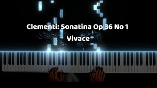 Clementi Sonatina Op 36 No 1 Vivace [upl. by Whitney932]