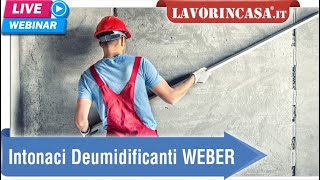 Risanamento Pareti Umide con Intonaci Deumidificanti Macroporosi [upl. by Nebur]