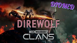 Mechwarrior 5 Clans Direwolf build guide [upl. by Anade]