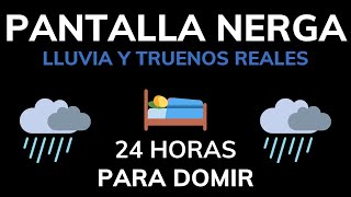 Lluvia Relajante Para Dormir 🌧PANTALLA NEGRA SIN ANUNCIOS  Cuerpo Mientras Duermes [upl. by Asirb480]