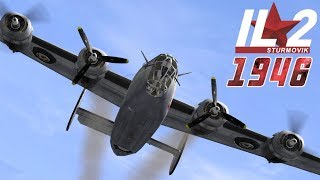 IL2 1946 B24 Liberator Crew Experience [upl. by Ylrac]