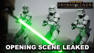 Obi Wan Kenobi Series OPENING SCENE LEAKED Potential Spoilers [upl. by Weatherley]