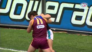 AFL Finals Moment  Alastair Lynch goes out swinging [upl. by Gabbie]