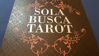 Sola Busca Tarot by Lo Scarabeo  Tarot Deck review [upl. by Ellerred202]