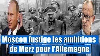 quotMerz et lombre dHitler  un avertissement russe qui secoue lEuropequot [upl. by Yodlem]