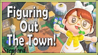 A little Town Decorating  Stepford  Ep 28  ACNH [upl. by Alledi673]