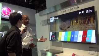 LG webOS Smart TV  CES 2014 [upl. by Nerhtak]