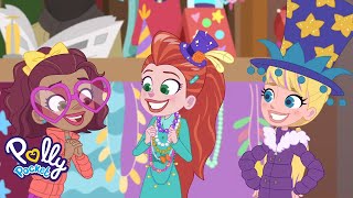 Polly Pocket Full Episodes Its a Cold Holiday Season 🥶🎄  1 Hour  Kids Movies [upl. by Anaeg]