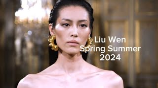 LIU WEN SPRING SUMMER 2024 [upl. by Cirdes]