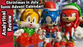 Sonic Christmas in July Advent Calendar 24 Surprises with Exclusive Figures [upl. by Shirah]