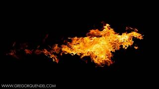 Fire Sound Effect  Cinematic Fire Swoosh  Transition  01  Designed Fire [upl. by Eulalee]