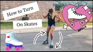 How to Turn on Roller Skates for Beginners [upl. by Acissey]