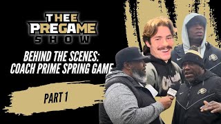 Behind The Scenes Coach Prime Spring Game  Part 1 [upl. by Pillyhp]