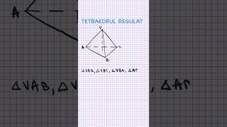 Tetraedrul regulat proprietati [upl. by Artap]