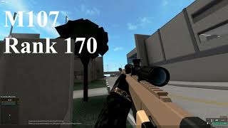 PHANTOM FORCES ALL GUNS OCTOBER 2019 Pt 3 SNIPERS AND DMRs [upl. by Uchish]