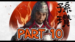 TOTAL WAR THREE KINGDOMS GONGSUN ZAN PART 10 HARD [upl. by Ardyth39]