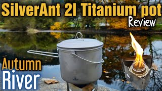 Trangia Triangle cooking by a River Betwsycoed Snowdonia  Quick Camping meal  SilverAnt pot [upl. by Nosdrahcir796]