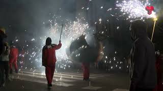 Correfoc de Festa Major Terrassa 2024 [upl. by Llerrom]