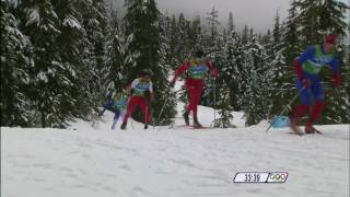 CrossCountry Skiing Team Relay 4x10km Full Event  Vacouver 2010 Olympics [upl. by Rosol935]