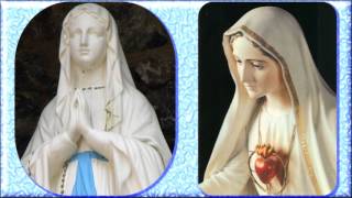 Ave Maria de Lourdes amp Fatima  instrumental pour 90 couplets [upl. by Berna]