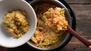 Arroz con Pollo Instant Pot Recipe [upl. by Cinemod306]