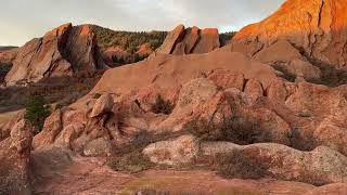 Roxborough State Park Colorado at Sunrise in the Fall [upl. by Trebeh50]