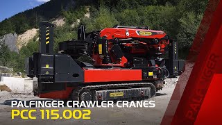 PALFINGER Crawler Cranes  PCC 115002 [upl. by Farant]