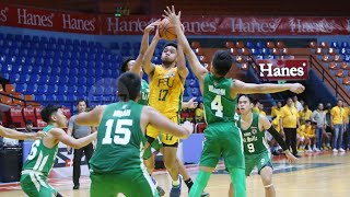 Watch RJ Abarrientos and Baby Tams run over DLSZ [upl. by Martica]