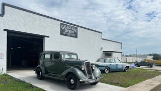 Coastal Speed hot rod shop tour [upl. by Eecats]