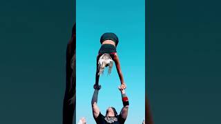 Good save 😅😮‍💨 cheer youtube stunt follow acro shorts [upl. by Dinah]