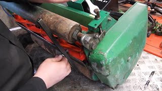 How To series  Setting height of cut on a cylinder mower [upl. by Christen400]