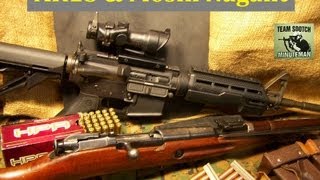 Mosin Nagant amp AR Rifles [upl. by Adnale]