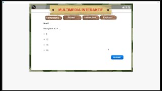 Cara membuat KUIS Pertanyaan Interaktif di Lectora Tutorial Inspire 18  Part 2 [upl. by Gunner]