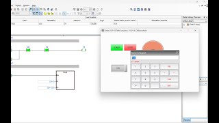 Delta ISPSoft DOPSoft PLC HMI Programming Screen design Numerical input using data register [upl. by Howland]