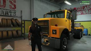 GTA V Salvage Yard Tow Truck Services Karin Rusty Rebel [upl. by Mis]