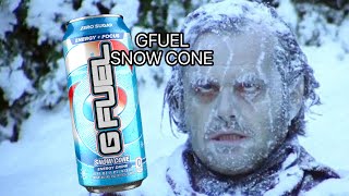 GFUEL Snow Cone Review [upl. by Squier]