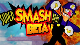 💜 ENCUENTRO UN MOD BETA DE WALUIGI EN SMASH BROS 64 😲 [upl. by Dickinson]