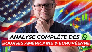 Marchés boursiers AMERICAIN et EUROPEEN  ANALYSE PERSPECTIVES et OPPORTUNITES [upl. by Labanna783]