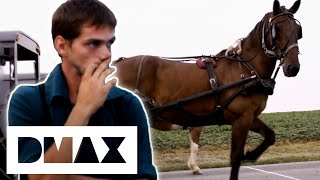 John Tries To Repay Debt With Dangerous Buggy Racing l Amish Mafia [upl. by Alphonse]