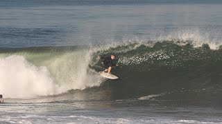 SURFING SUNRISE PUMPING SANDBAR  BALI [upl. by Clemence]