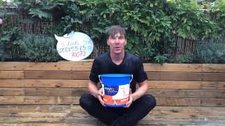 Benedict Cumberbatch Ice Bucket Challenge NO SLOW MOTION [upl. by Orimlede]