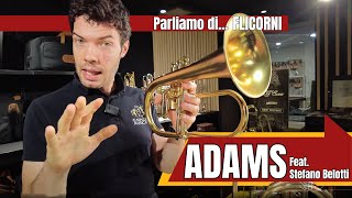 Adams Brass Flugehorns News with Stefano Belotti [upl. by Ahsilif]