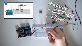 Getting your Arduino online  Using the ESP01 and Blynk [upl. by Cupo]