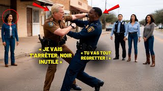 POLICIER RACISTE ATTAQUE UN AGENT NOIR DU FBI 5 MINUTES PLUS TARD IL TREMBLE DE PEUR PARCE QUE [upl. by Aikaz]