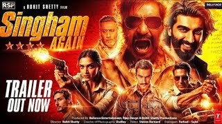 🔥SINGHAM AGAIN OFFICIAL TRAILER  Ajay Devgn Ranveer Singh Akshay Kumar amp Deepika Together [upl. by Quent]