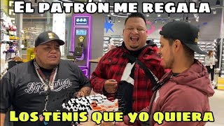 ¡El patrón me regala los tenis que YO QUIERA en una tienda de RICOS [upl. by Tempest33]